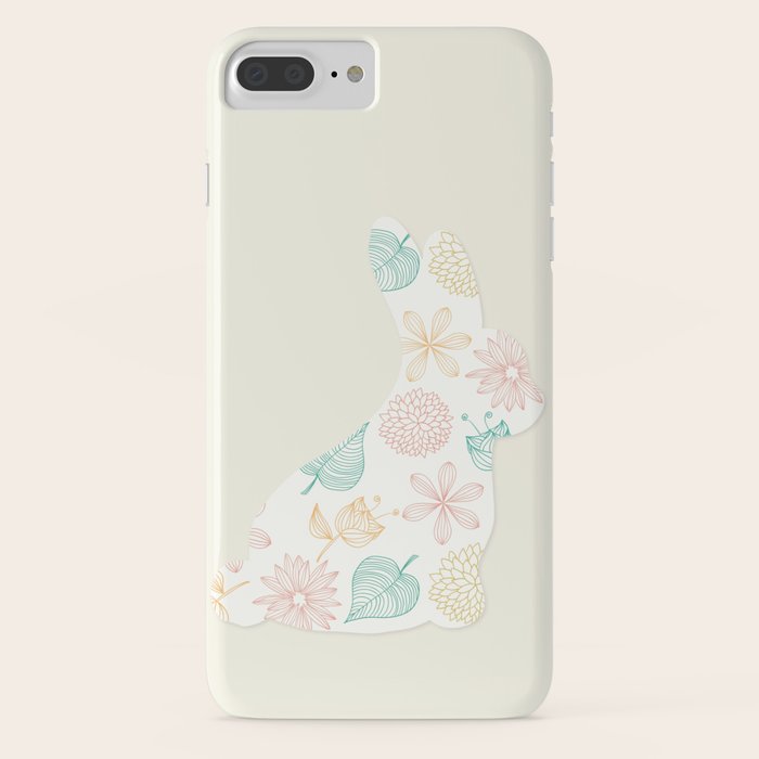 Playboy White Rabbit Flower iPhone Case by domingues ...