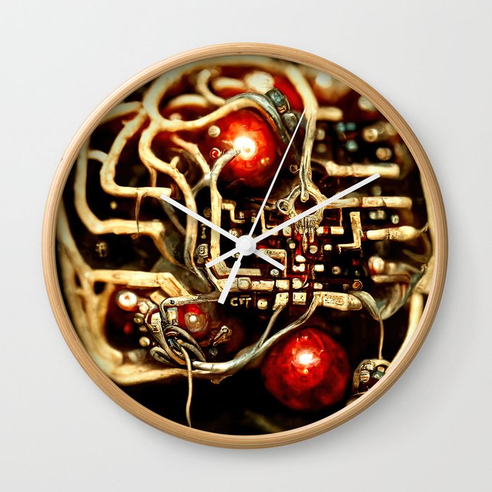 Positronic Brain Wall Clock