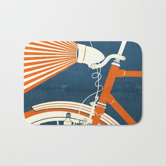 Bicycle Light Bath Mat