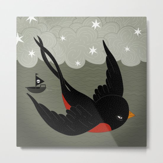 swallow Metal Print