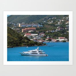 Frenchtown, Charlotte Amalie, St. Thomas Art Print