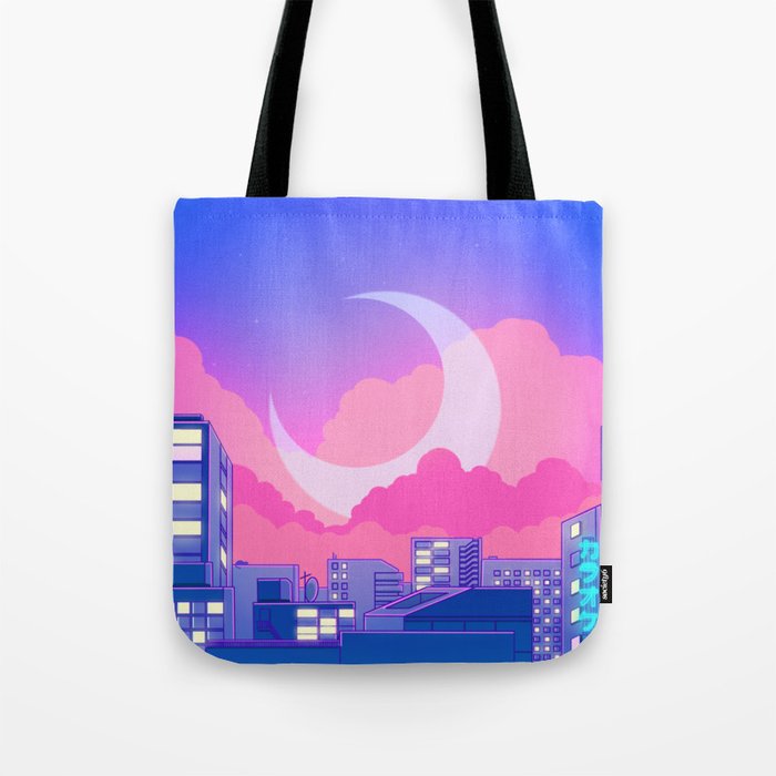 Dreamy Moon Nights Tote Bag