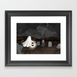 The Graveyard Framed Art Print