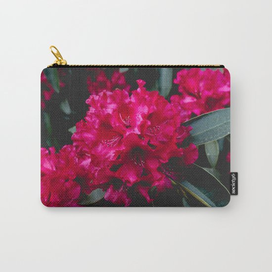 Vivid Floral Carry-All Pouch