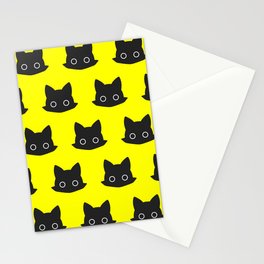 Black Kitten! Stationery Card