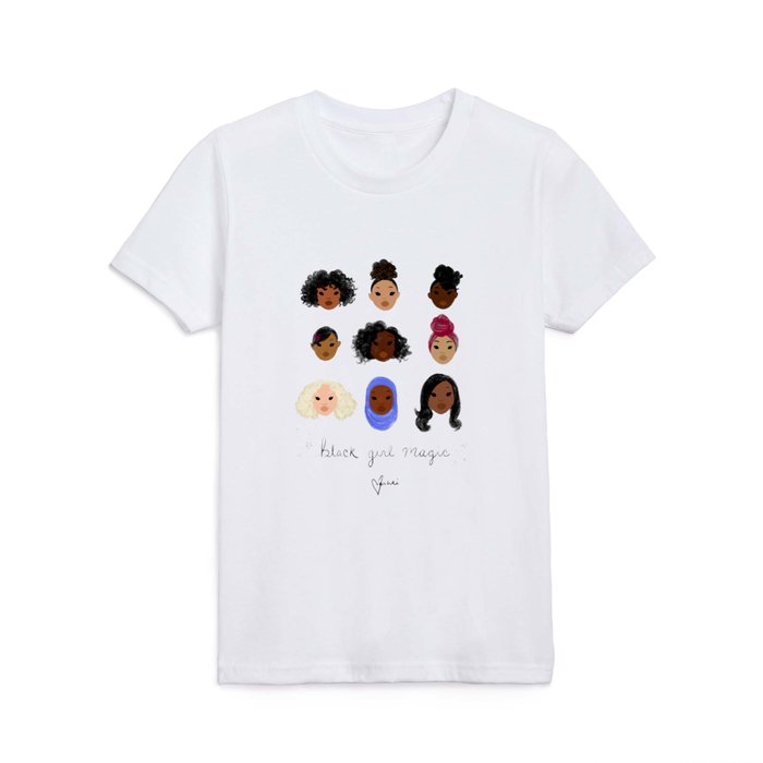 Black on sale girl tees