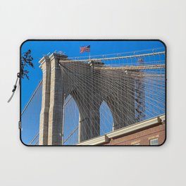 Brooklyn Bridge in New York City Laptop Sleeve