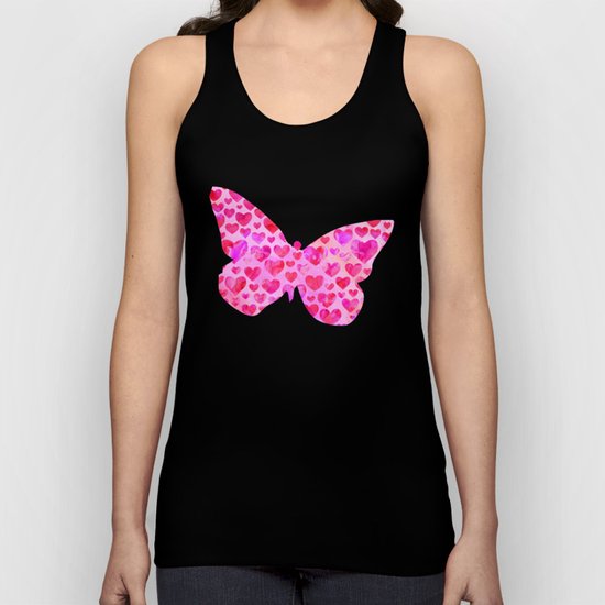 Heart Pattern 02 Unisex Tank Top