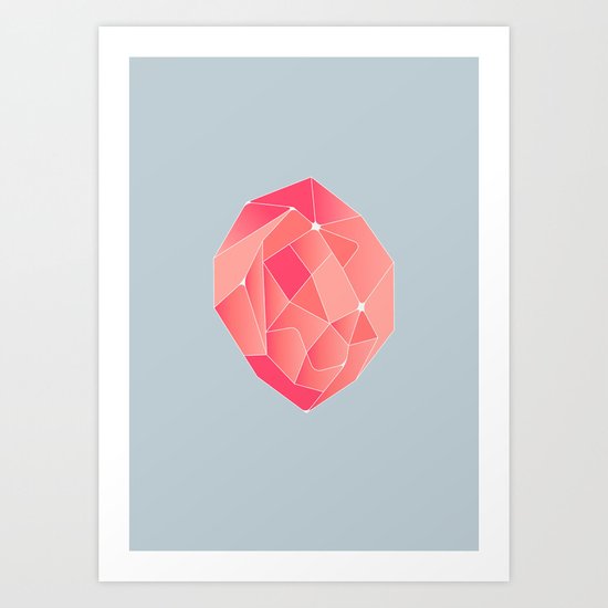 Gem Art Print