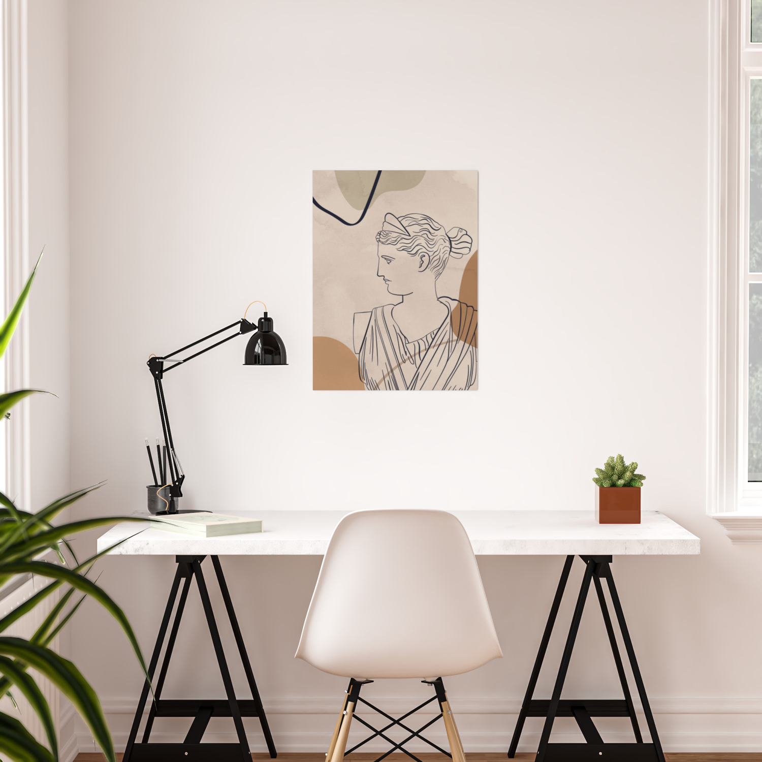Minimal Art-Greek Goddess Artemis Poster by Essentially Nomadic | Society6