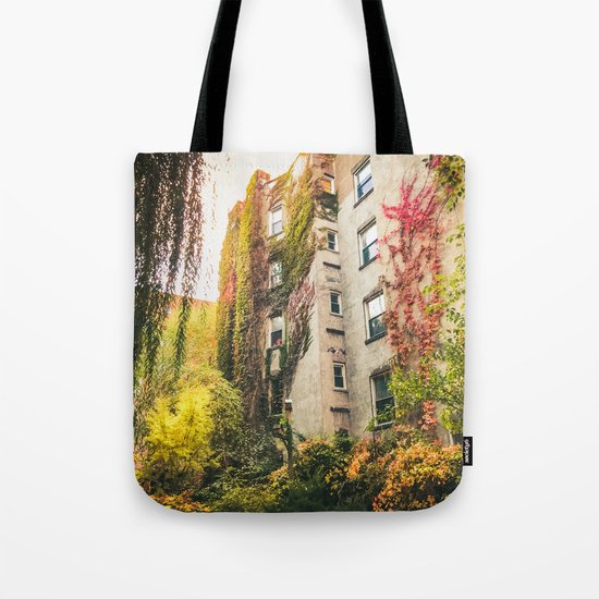 Autumn - New York City - East Village Garden Tote Bag