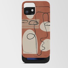 Abstract Minimal Art 01 iPhone Card Case