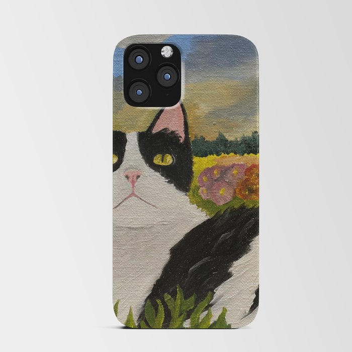 Cat at Sunset iPhone Card Case