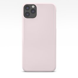 Solid Color Pale Pink iPhone Case