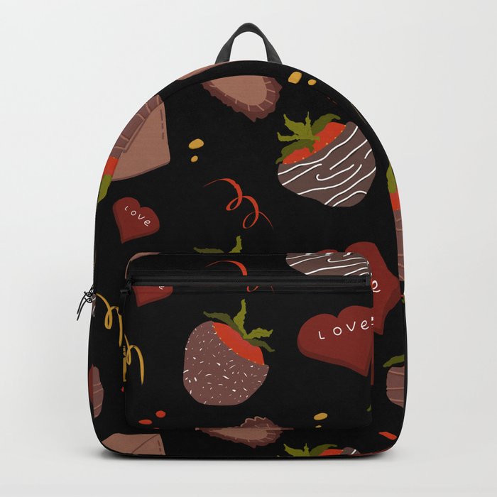 Strawberries and chocolate Backpack