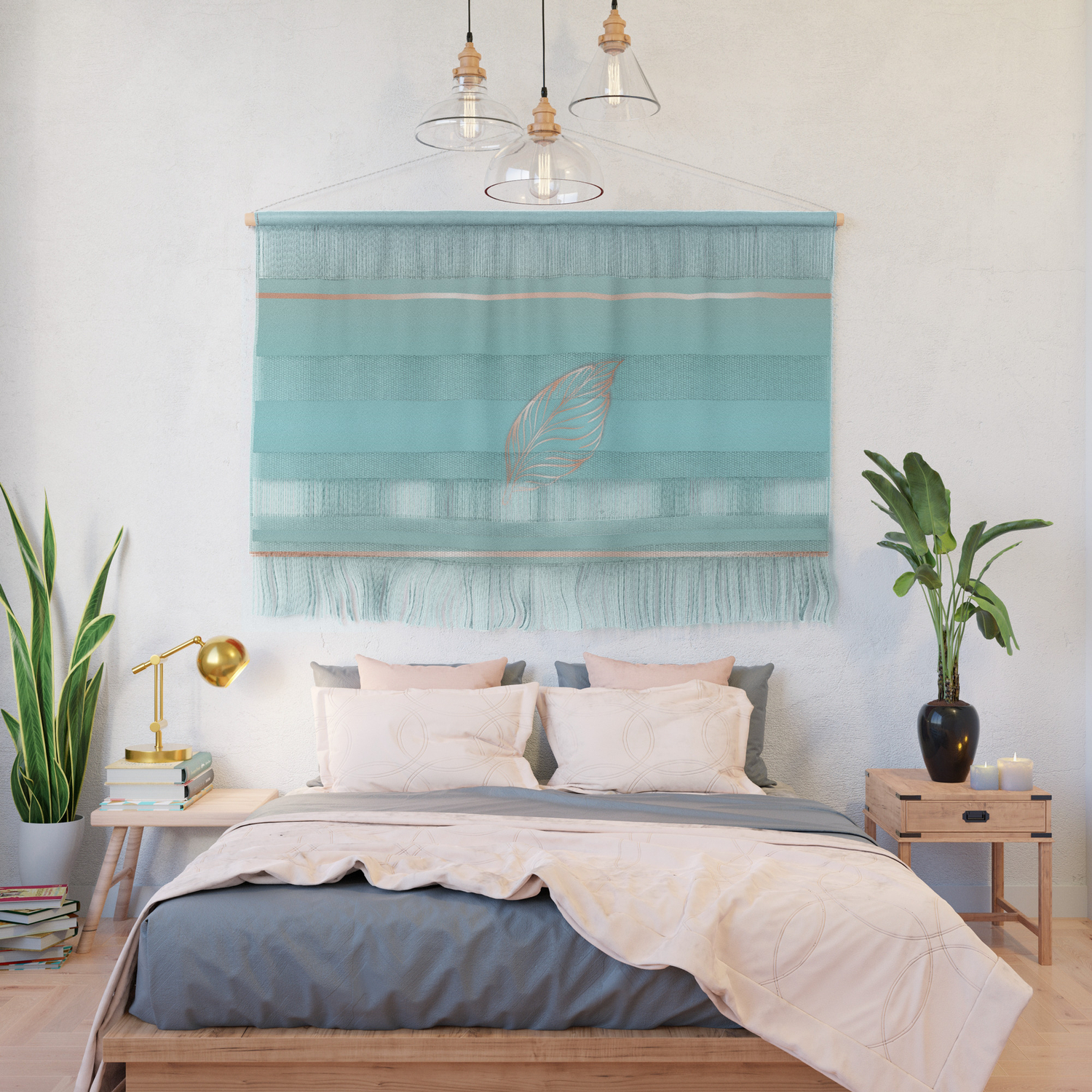 Rose Gold Feather Turquoise Wall Hanging By Ninabaydur Society6 There are 57390 rose gold turquoise for sale on etsy, and they cost $32.58 on average. society6