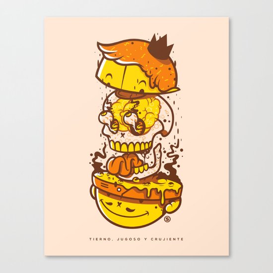 Mr. Ooze Canvas Print
