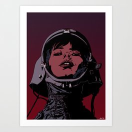 Cosmonaut | Version 1 Art Print