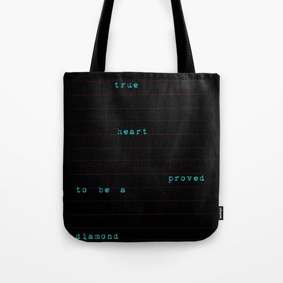 a true heart Tote Bag