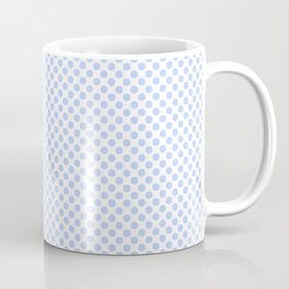Bright Periwinkle Blue Polka Dots Coffee Mug