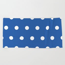 Polka Dots Pattern 11 Beach Towel