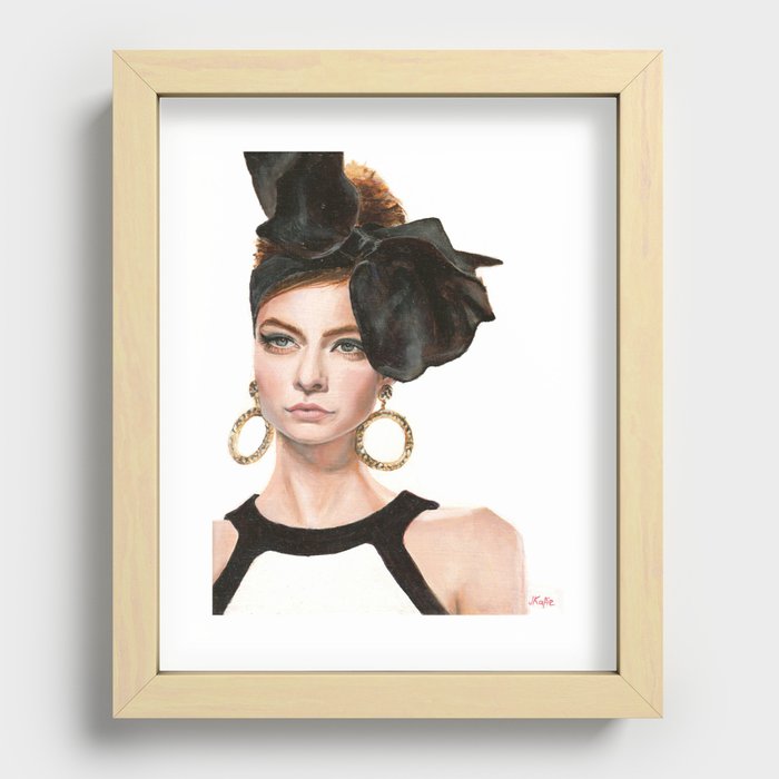 Moschino Fall 2012 Recessed Framed Print