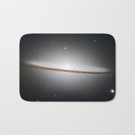 Sombrero Galaxy Bath Mat