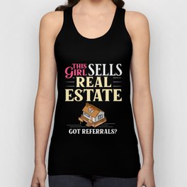 Real Estate Agent Realtor Investing Unisex Tank Top
