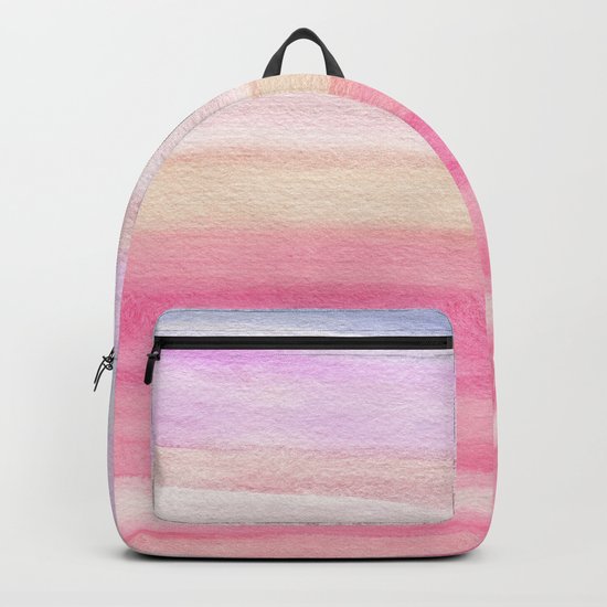 Pastel Watercolor Sunrise Backpack