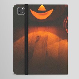 Halloween Jack-o-Lantern Pumpkins iPad Folio Case