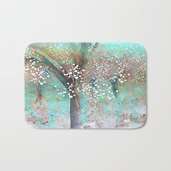 Sparkling Trees Bath Mat