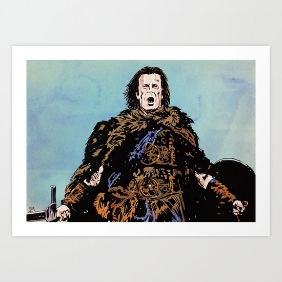 There can be only one Art Print