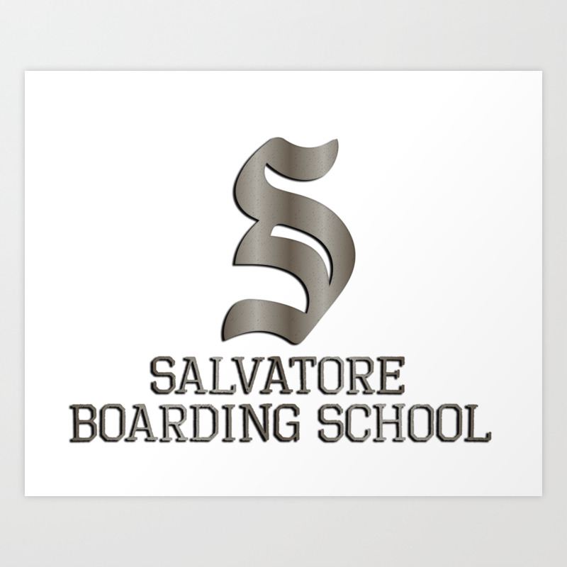 Salvatore Boarding School Art Print