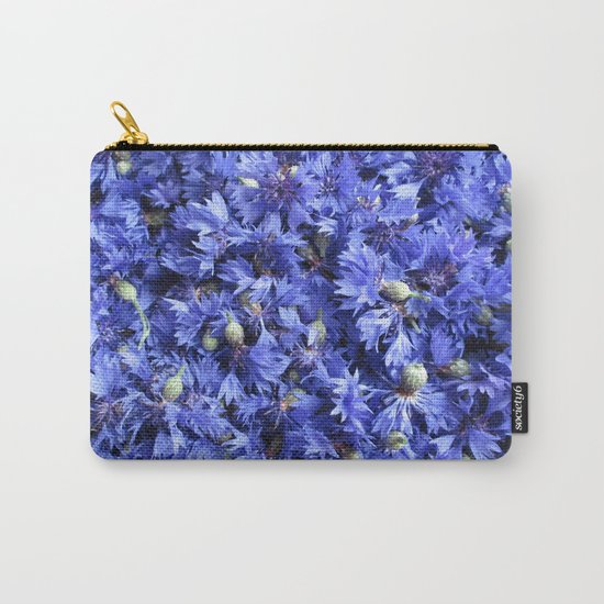 Bed of cornflowers Carry-All Pouch