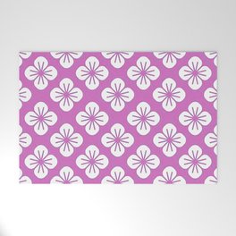 Japanese Floral Pattern 4 Welcome Mat