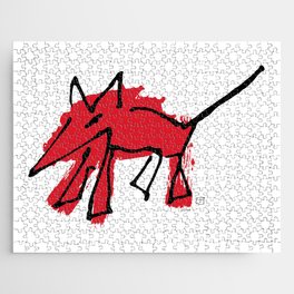 Red Dog Jigsaw Puzzle