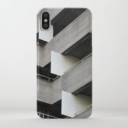 brutalist angles - national theatre london iPhone Case