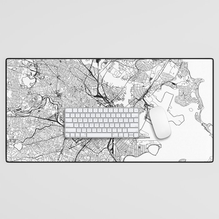 Boston Map Desk Mat
