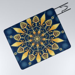 Magic Mandala 01 Picnic Blanket