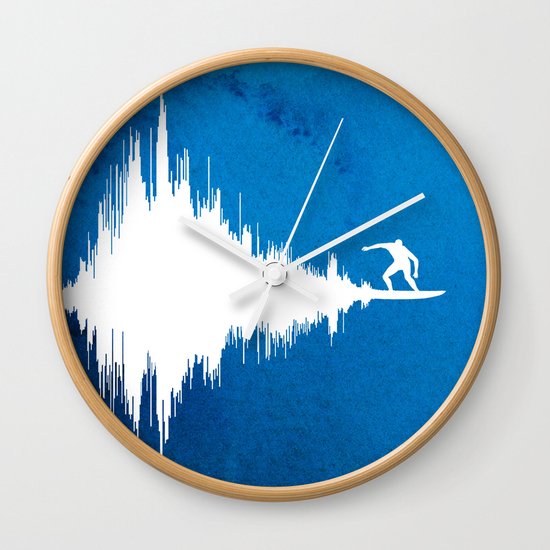 Soundwave Wall Clock