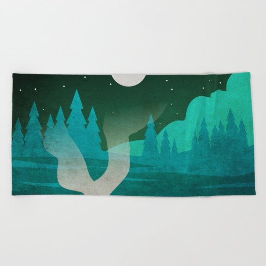 Camping Beach Towel