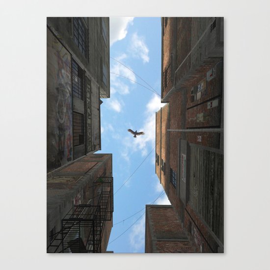 Afternoon Alley Canvas Print