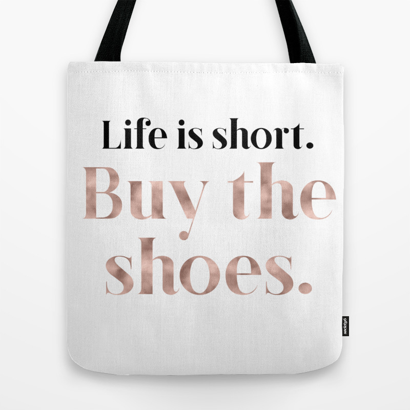 rose gold handbag and shoes