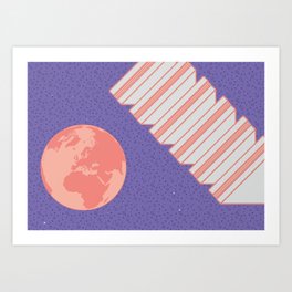 THE EARTH HAM AND SANDWITCHES Art Print