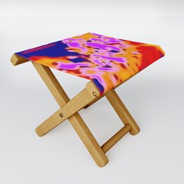 Colour Carnival splash Folding Stool