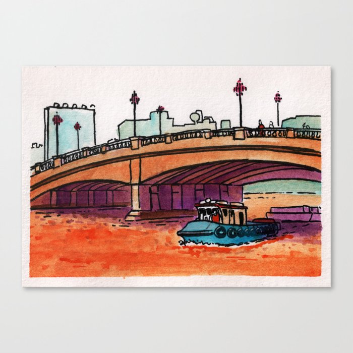 Jones Bridge Canvas Print
