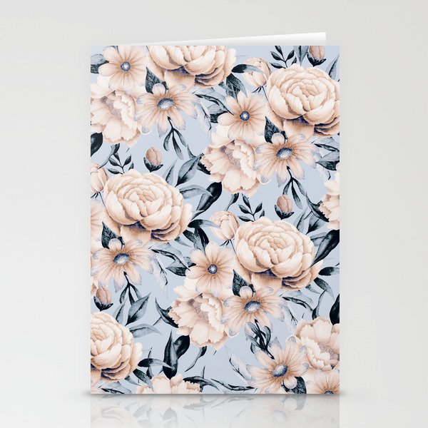 flowers 3 Stationery Cards