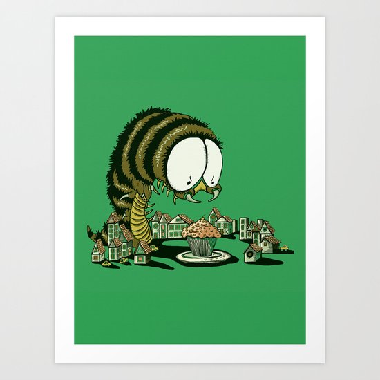 Huuungry! Art Print
