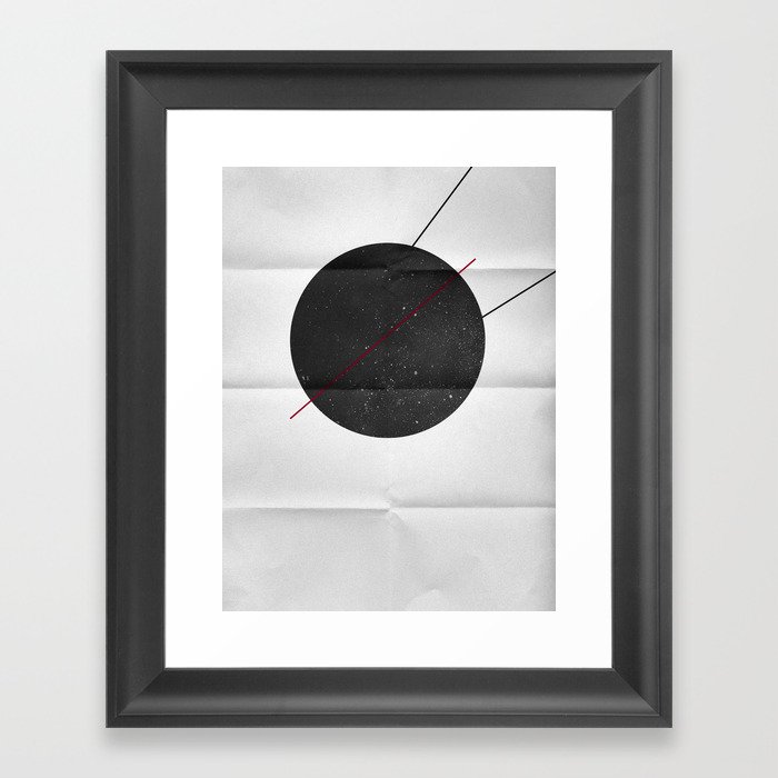 space Framed Art Print