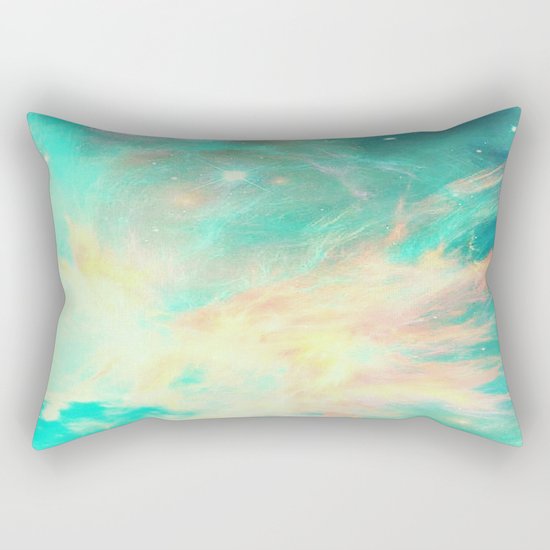 Earth phoenix Rectangular Pillow